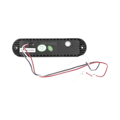 Luz Auxiliar Ultra Brillante  IP67 de 6 LEDs, Color Rojo/Claro, con mica transparente y bisel negro - Image 5