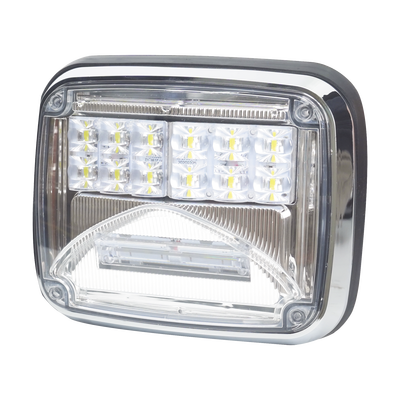 Luz de advertencia de 8 X 6", Color Claro, Con Luz de Trabajo Clara, Ideal para Ambulancias - Image 6