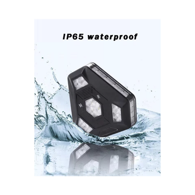 Luz Auxiliar Rojo/Azul Ultra Brillante Para Automóviles, Motocicletas y Bicicletas Con Montaje Magnético - Image 3