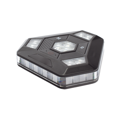 Luz Auxiliar Rojo/Azul Ultra Brillante Para Automóviles, Motocicletas y Bicicletas Con Montaje Magnético - Image 7