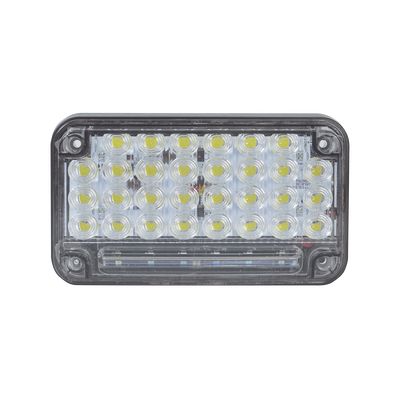 Luz de Advertencia de 7X4", Color Claro, Con Luz de Trabajo, Ideal para Ambulancias - Image 3