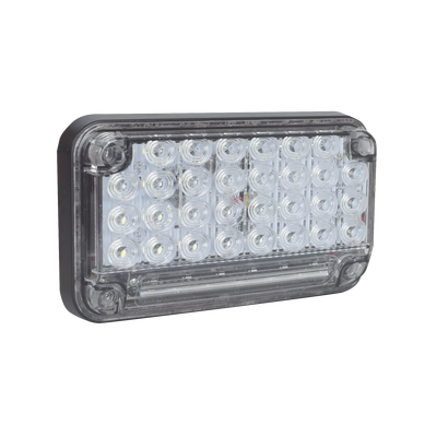 Luz de Advertencia de 7X4″, Color Claro, Con Luz de Trabajo, Ideal para Ambulancias