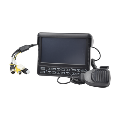 Panel de Control Dáctilar Multifuncional con Monitor de 7″ / Soporta Audio de Dos Vías / Compatible con DVR´s Móviles XMR Epcom