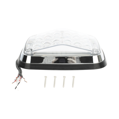 Luz de advertencia de 8 X 6", Color Claro, SAE, IP67, Ideal para Ambulancias - Image 5