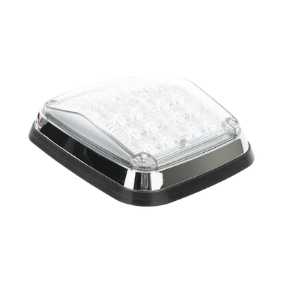 Luz de advertencia de 8 X 6", Color Claro, SAE, IP67, Ideal para Ambulancias - Image 2