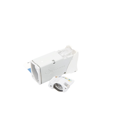 Jack Z-MAX Cat6A, UTP, Montaje híbrido en Placa SIEMON Z6A-02B de Pared (Plano y Angulado), Color Blanco, Versión Bulk (Sin Empaque Individual) - Image 5