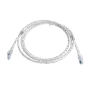 Patch Cord Z-MAX Cat6A S/FTP, CM/LS0H, 7ft, Color Blanco
