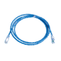 Patch Cord Z-MAX Cat6A S/FTP, CM/LS0H, 7ft, Color Azul, Versión Bulk (Sin Empaque Individual)