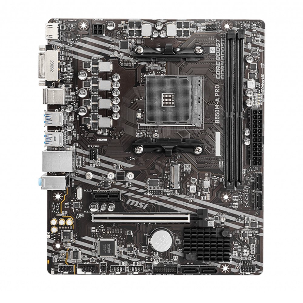 MB MSI MICRO ATX B550MA PRO SAM4 AMD B550 HDMI 64GB DDR4 B550M A PRO