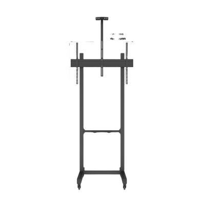 Montaje EPCOM INDUSTRIAL EMFS1B1 de Piso Móvil para Pantallas de 65 in a 100 in | vesa 100 x 100 hasta 1000 x 600 | carga maxima soportada 120kg| Fabricado en aluminio y acero - Image 6