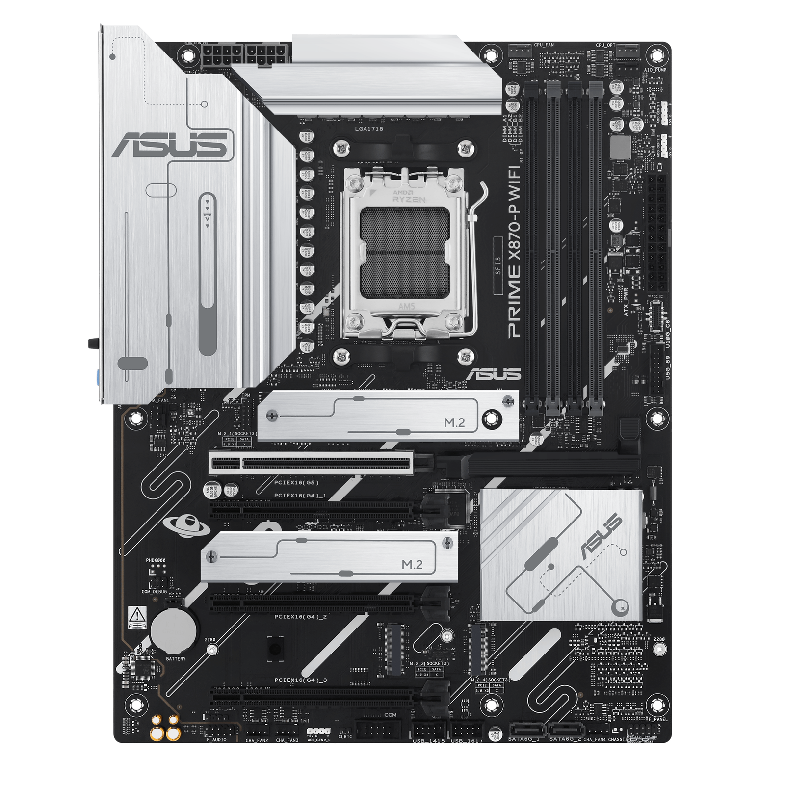 MB ASUS PRIME X870 P WIFI AM5 WIFI 7 DDR5 ATX PRIME X870 P WIFI