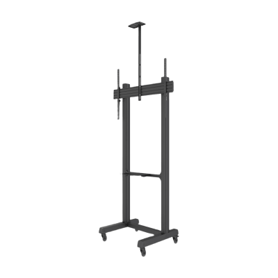 Montaje EPCOM INDUSTRIAL EMFS1B1 de Piso Móvil para Pantallas de 65 in a 100 in | vesa 100 x 100 hasta 1000 x 600 | carga maxima soportada 120kg| Fabricado en aluminio y acero - Image 4