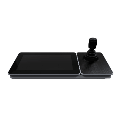 Controlador IP (Joystick) con Pantalla Táctil de 10.1″ / S.O. Android ver. 4.4 / Compatible con cámaras IP, Domos IP / PTZ IP / DVRs y NVRs epcom, HiLook y HIKVISION