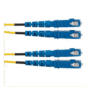 Cables de Parcheo de Fibra Óptica y Pigtails Opti-Core® / Símplex y Dúplex / Monomodo OS2 y Multimodo OM1-OM5 / Conectores LC y SC / Riser OFNR y LSZH / Aplicaciones en Centros de Datos y Telecomunicaciones