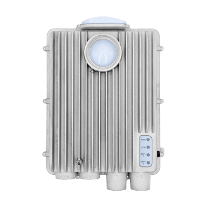 Radio Backhaul PTP, Antena integrada de 8 dBi, MIMO 4X4, 4.9 – 6.4 GHz, IP67, Velocidad hasta 3 Gbps, Adaptación automática al entorno, Monitoreo a través de la nube