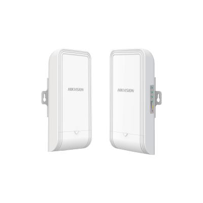 Kit Punto HIKVISION DS-3WF02-5AC/D de Acceso (AC) PTP y PTMP en 5 GHz / PoE / Hasta 867 Mbps / Salida PoE (alimenta una camara) / Antena Sectorial de H: 50° / MIMO 2X2 / 12 dBi de Ganancia / Uso en Exterior / Administración Gratuita desde la Nube