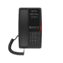 Teléfono IP WI-FI para Hotelería, Puerto USB-A para carga, 5 teclas programables para servicio rápido (Hotline), plantilla personalizable con PoE