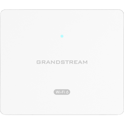 Punto de Acceso Wi-Fi 6 AX3000 / 3 Gbps / 4 Puertos Gigabit con PoE / MU-MIMO 2×2 (2.4GHz) y 3×3 (5GHz) / Hasta 256 Clientes Simultáneos / Cobertura de 100 mts / Gestión en la Nube GDMS