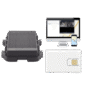 KIT Localizador 4G con carga solar / Semiautónomo / Rastreo de contenedores / Cajas de tráiler / Alarma de sabotaje audible / Incluye Licencia vitalicia EPCOMGPSCODE y SIM de datos SIM500MB2Y