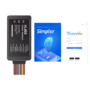 Localizador vehicular 4G Boton de Emergencia y Relevador incluidos / detección de apertura de puertas / multiples salidas digitales / compatible con sensor ultrasonico de combustible / primer año de licencia incluido (PTSCX)