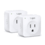 Mini tomacorriente inteligente Wi-Fi, 100 - 120V~, 50/60Hz, 15.0A, compatible con Amazon Alexa y Google Assistant, color blanco.