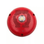 Bocina con Lámpara Estroboscópica, Montaje en Pared, Color Rojo, Nuevo Diseño Moderno y Elegante y Menor Consumo de Corriente