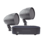 KIT Amplificador VSSL A1X | 2 Bocinas Acoustiscape TruAudio Modelo AS2T |  IP66