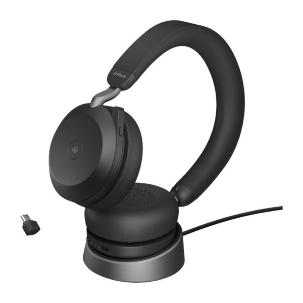 JABRA EVOLVE2 75 LINK380C MS STEREO STAND BLACK JABRA EVOLVE2 75 LINK380C MS STEREO STAND BLACK - Image 3