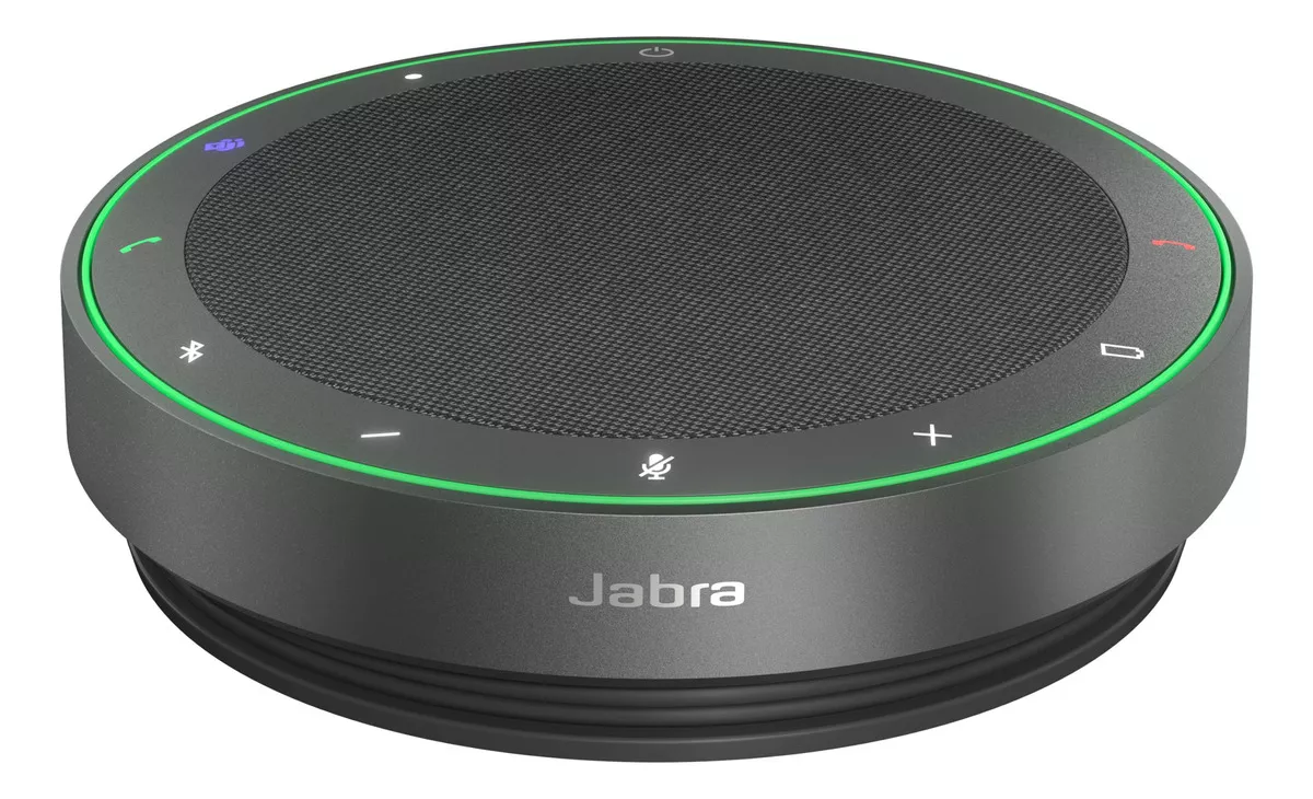 Jabra Speak2 75UC , Link 380a. Altavoz portátil con micrófono integrado sonido increible para conferencias y música
Certificado para las plataformas UC . BT / Conexión USB-A JABRA SPEAK2 75UC LINK 380A . – JABRA