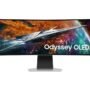 Monitor Smart OLED Gaming Samsung Odyssey G9 S49CG950SL 49" (1244.6mm) Class Dual Quad HD (DQHD) Pantalla curva - 32:9 - Plata - 124.5cm (49") Viewable - OLED - Quantum Dot OLED Retroiluminación - 5120 x 1440 - Mil millones de colores - FreeSync Premium Pro - 250cd/m² - 30µs - 240Hz Refresh Rate - Altavoces - HDMI - DisplayPort - Concentrador USB MONITOR GAMER 49 IN OLED CURVO240 HZ .03MS SMART C BOCINAS - Samsung