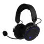 Auriculares de gaming Game Factor HSB600 Con cable/Inalámbrico Sobre la cabeza Estéreo - Negro - Binaural - Circumaural - 1000cm - Bluetooth/RF - 32Ohm - 20Hz a 20kHz - Mini-phone (3.5mm) DIADEMA GAME FACTOR HSB600 BT 1 8 HORAS TIPO C MICROFONO SURROUND 7 - Vorago