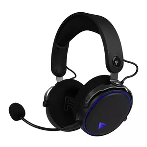 Auriculares de gaming Game Factor HSB600 Con cable/Inalámbrico Sobre la cabeza Estéreo – Negro – Binaural – Circumaural – 1000cm – Bluetooth/RF – 32Ohm – 20Hz a 20kHz – Mini-phone (3.5mm) DIADEMA GAME FACTOR HSB600 BT 1 8 HORAS TIPO C MICROFONO SURROUND 7 – Vorago
