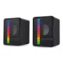 BOCINA DUAL USB V2.0 NEGRA SUBWOOFER RGB BOCINA DUAL USB V2.0 NEGRA SUBWOOFER RGB - BROBOTIX