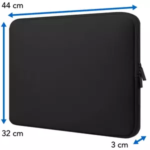 FUNDA DE NEOPRENO PARA LAPTOP 1 7.0 BASICA NEGRO – BROBOTIX