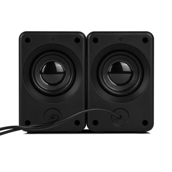 Vorago 2.0 Pórtatil Sistema de Altavoces - 6W RMS - Negro - 150Hz a 20kHz - USB - 2 BOCINAS 2.0 VORAGO START THE GAME RGB  USB 3.5 MM - Vorago - Image 5