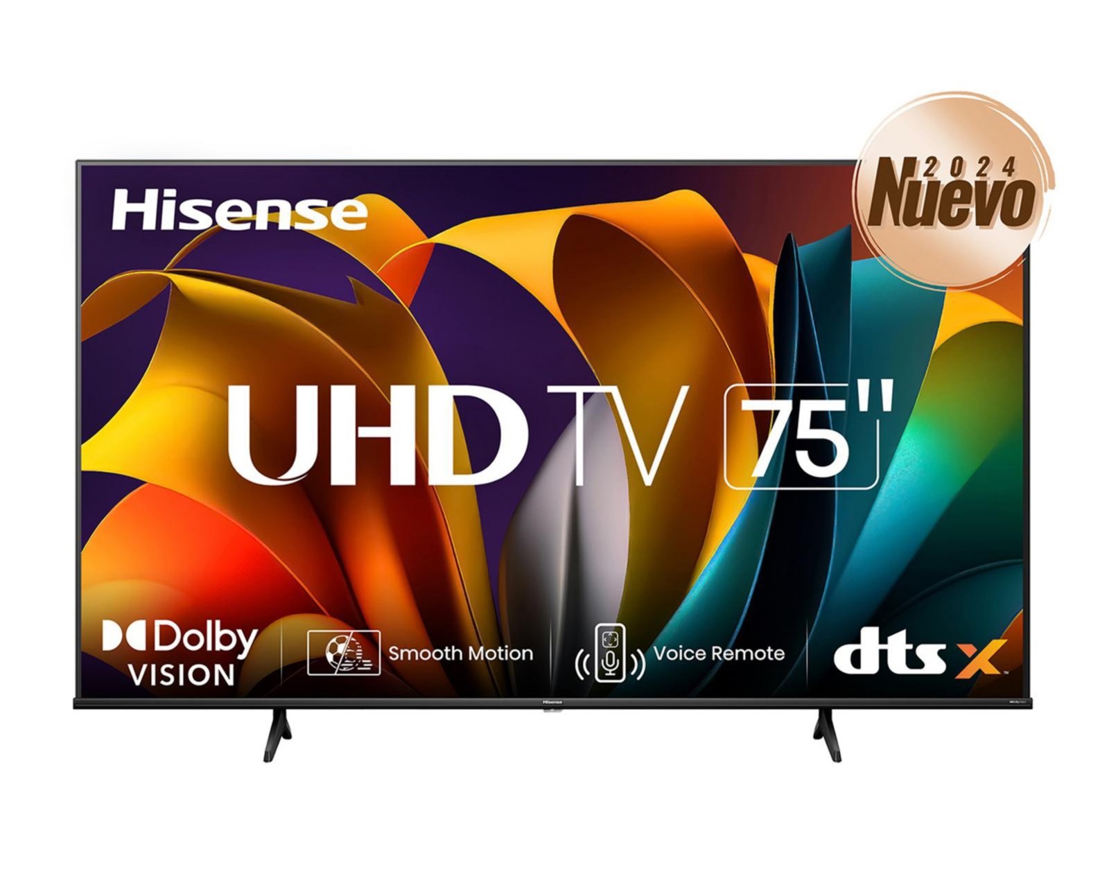 Hisense LED backligh LCD TV, 60Hz, 3840*2160, Google/Amazon Alexa, Navegador de Internet HISENSE PANTALLA LED 4K 75PULGADAS SMART GOOGLE TV – Hisense