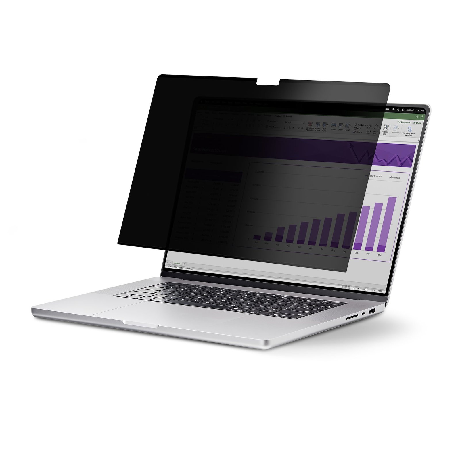 StarTech.com Filtro de Privacidad para Laptop de 13 Pulgadas para MacBook Air M2/M3 – Anti Luz Azul Antirreflejo – Magnético – Para 33cm (13″) LCD MacBook Air – Reducción e luz azul – Resistencia a arañazos, Resistente a las huellas de dedos, Resistente a los dańos FILTRO DE PRIVACIDAD DE LAPTOP13IN MACBOOK AIR M2/3 – StarTech.com