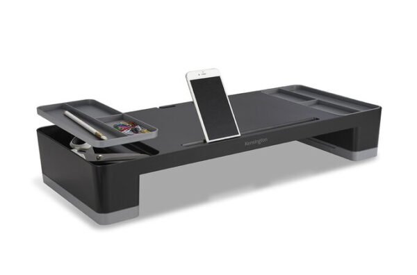 ORGANIZING MONITOR STAND BLACK - Kensington - Image 6