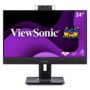 Monitor LED ViewSonic VG2457V 24.0" (609.6mm) Class Cámara Web Full HD - 16:9 - Negro - 60.5cm (23.8") Viewable - Tecnología conmutación en el mismo plano (In-plane Switching, IPS) - LED Retroiluminación - 1920 x 1080 - 16,7 Millones de colores - 250cd/m² - 5ms - 100Hz Refresh Rate - Altavoces - HDMI - DisplayPort - Concentrador USB MONITOR DE VIDEOCONFERENCIA 108 0P DE 24IN CON CAMARA WEB IR COMPAT - ViewSonic