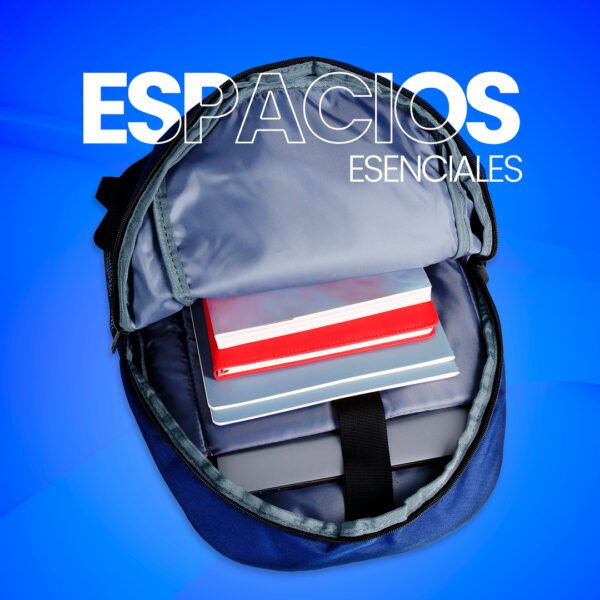 MOCHILA VORAGO BP-150 ECOLGICA RPET LAPTOP 15.6 AZUL / NEGRO - Vorago - Image 2
