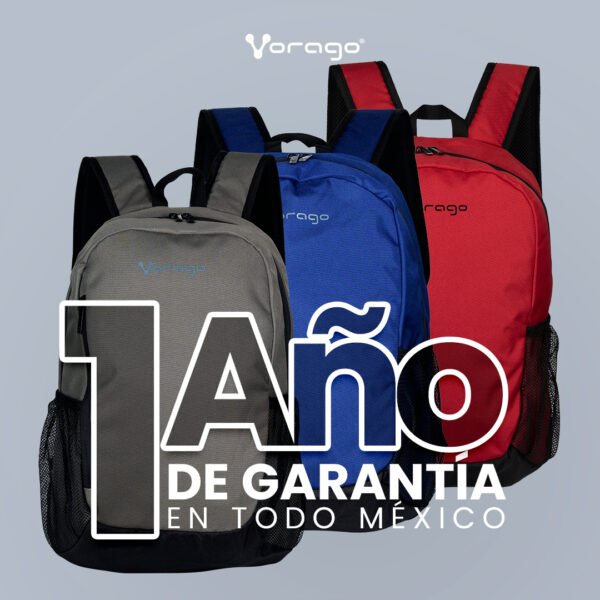 MOCHILA VORAGO BP-150 ECOLGICA RPET LAPTOP 15.6 AZUL / NEGRO - Vorago - Image 4