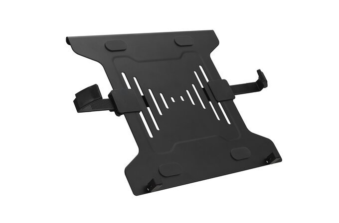 Kensington Soporte de montaje para Portátil, MacBook – Negro – 39.6cm a 40.6cm (16″) para pantalla plana – 4.49kg Capacidad de carga – 75 x 75, 100 x 100 – Compatible con Montura VESA – Acero con recubrimiento de polvo, Plástico – 1 LAPTOP HOLDER VESA MOUNT ARM – Kensington