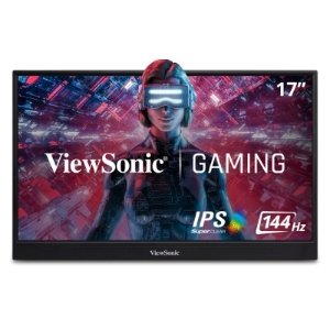 Monitor LED ViewSonic Graphic VX1755 17″ (431.8mm) Class Full HD – 16:9 – Negro – 43.7cm (17.2″) Viewable – Tecnología conmutación en el mismo plano (In-plane Switching, IPS) – LED Retroiluminación – 1920 x 1080 – 16,7 Millones de colores – FreeSync Premium – 250cd/m² – 4.49ms – 144Hz Refresh Rate – Altavoces – HDMI MONITOR GAMING PORTATIL 17PULG FHD 1920X1080 REL DE ASPECTO 16:9 – ViewSonic