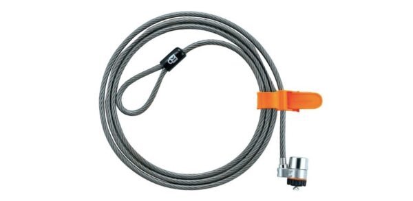 Kensington Candado de Llave para Laptops MicroSaver K64068F, 1.8 Metros, Negro P/LAPTOP 5MM 1.8MT 2 LLAVES