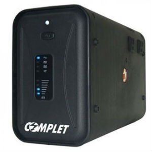 TULUM 1500 No Break con regulador y supresor integrado COMPLET. 1500 VA. Respaldo 55 min carga media / 25 min carga máxima. 10 contactos. COMPLET NO BREAK 1500VA T1500750W 10CONT 55MINS 60MESES – Complet