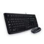 Teclado y ratón Logitech MK120 - Español - USB Cable Teclado - Keyboard/Keypad Color: Negro - USB Cable Mouse - Óptico - 1000 dpi - Pointing Device Color: Negro para PC TECLADO/MOUSE LOGITECHMK120 NEGRO USB PC - Logitech