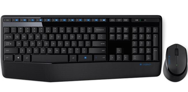 Teclado y ratón Logitech Wireless Combo MK345 – USB 2.0 Inalámbrico RF – Keyboard/Keypad Color: Negro – USB 2.0 Inalámbrico RF – Óptico – Rueda de desplazamiento – Pointing Device Color: Negro – Diestro – AAA, AA TECLADO/MOUSE LOGITECH MK 345INALAMB MULTIM UNIFYING NGO  . – Logitech