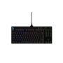 Logitech Teclado Gamer G Pro RGB, Mecánico, Switch GX Blue, Alámbrico, Negro (Inglés) CONSTRUIDO PARA LOS ESPORTS - Logitech