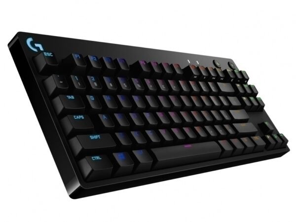 Logitech Teclado Gamer G Pro RGB, Mecánico, Switch GX Blue, Alámbrico, Negro (Inglés) CONSTRUIDO PARA LOS ESPORTS - Logitech - Image 2