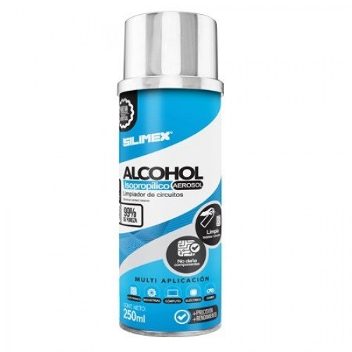 Alcohol isopropilico en aerosol 250 ml ALCOHOL ISOPROPILICO AEROSOL250ML
